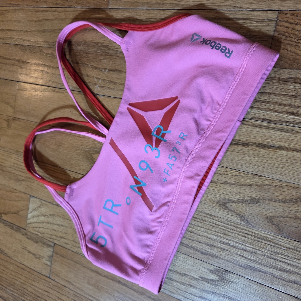 Reebok Vibrant Pink Sports Bra